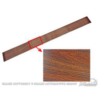 1968 Mustang Overhead Console Insert (Wood Grain) Coupe