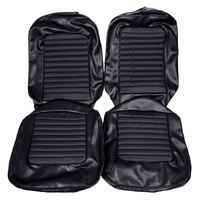 1967 Mustang Shelby Touring II Deluxe Assembled Reclining Bucket Seats - Black