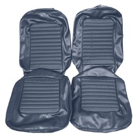 1967 Mustang Shelby Touring II Deluxe Assembled Reclining Bucket Seats - Blue