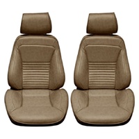 1967 Mustang Touring II Standard Assembled Reclining Bucket Seats - Saddle