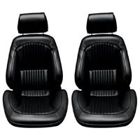 Mustang Touring II Standard Assembled Reclining Bucket Seats - Black