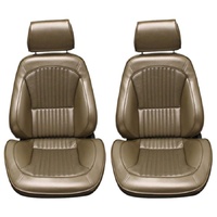 Mustang Touring II Standard Assembled Reclining Bucket Seats - Parchment