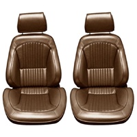 Mustang Touring II Standard Assembled Reclining Bucket Seats - Saddle