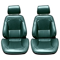 Mustang Touring II Standard Assembled Reclining Bucket Seats - Turquoise