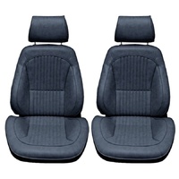 1968 Mustang Shelby Touring II Deluxe Assembled Reclining Bucket Seats - Dark Blue
