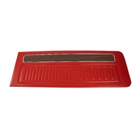 1971-72 Maverick/1971-72 Comet Deluxe Front Door Panels - Vermilion