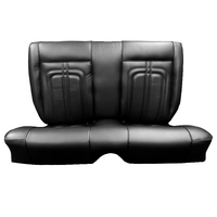 1973-75 Maverick/Comet Luxury Decor 2 Door Sedan Rear Bench Seat Upholstery Set - Ginger