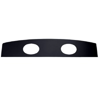 1965-68 Mustang Coupe Package Tray w/ Speaker Hole - Black Carbon Fibre