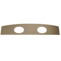 1965-68 Mustang Coupe Package Tray w/ Speaker Hole - Parchment