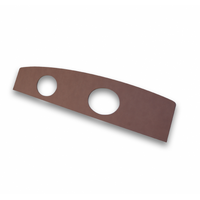 1965-68 Mustang Coupe Package Tray w/ Speaker Hole - Dark Turquoise