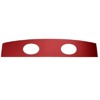 1965-68 Mustang Coupe Package Tray w/ Speaker Hole - 1965 Red