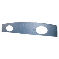 1968 Mustang Coupe Package Tray w/ Speaker Hole - Light Blue