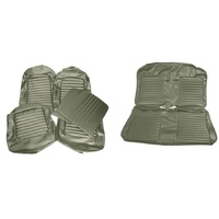 1965 Mustang 2+2 Standard Front & Rear Upholstery Set w/ Bucket Seats - Gold