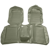 1965 Mustang 2+2 Standard Rear Bench Seat Upholstery Set - Ivy Gold