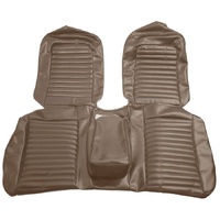 1965 Mustang 2+2 Standard Rear Bench Seat Upholstery Set - Palomino
