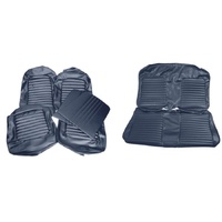 1965 Mustang Standard Front Bucket Seat Upholstery Set- Blue