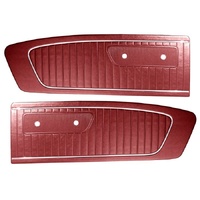 1965 Mustang Standard Front Door Panels - Red