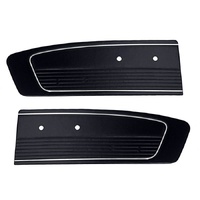 1966 Mustang Standard Front Door Panels - Black