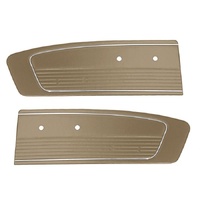 1966 Mustang Standard Front Door Panels - Parchment