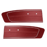 1966 Mustang Standard Front Door Panels - Red