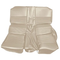 1967 Mustang Convertible Standard Rear Bench Seat Upholstery Set - Parchment