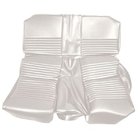 1967 Mustang Convertible Standard Rear Bench Seat Upholstery Set - White