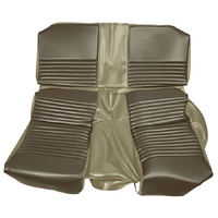 1967 Mustang Convertible Front & Rear Upholstery Set w/ Bench Seats - Gold