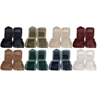 1967 Mustang 2+2 Standard Front & Rear Upholstery Set w/ Bucket Seats