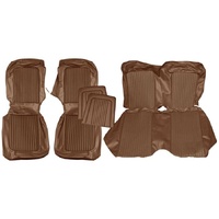 1968 Mustang 2+2 Standard Rear Only Upholstery Set - Saddle