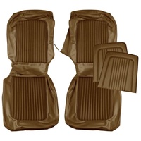 1968 Mustang Standard Front Bucket Seat Upholstery Set- Nugget Gold