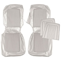 1968 Mustang Standard Front Bucket Seat Upholstery Set- White