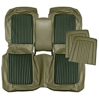 1968 Mustang Standard Front Bench Seat Upholstery Set - Ivy Gold