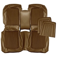 1968 Mustang Standard Front Bench Seat Upholstery Set - Nugget Gold