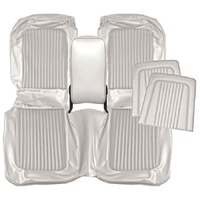 1968 Mustang Standard Front Bench Seat Upholstery Set - White