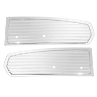 1968 Mustang Standard Solid Color Door Panels - White