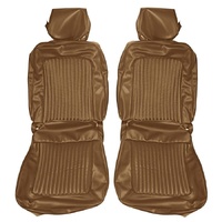 1969 Mustang Standard Front Bucket Seat Upholstery Set- Nugget Gold