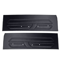 1969 Mustang Standard Front Door Panels - Black