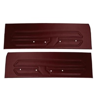 1969 Mustang Standard Front Door Panels - Red