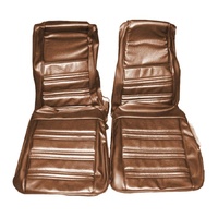 1970 Mustang Convertible Standard Rear Bench Seat Upholstery Set - Ginger