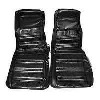 1970 Mustang Standard Sport Roof Rear Bench Seat Upholstery Set - Black