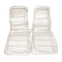 1970 Mustang Standard Sport Roof Rear Bench Seat Upholstery Set - White