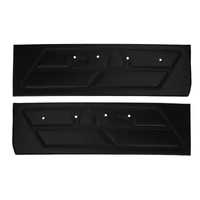 1970 Mustang Standard Front Door Panels - Black