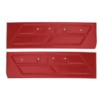 1970 Mustang Standard Front Door Panels - Vermilion