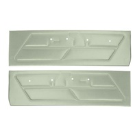 1970 Mustang Standard Front Door Panels - White