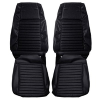 1970 Mustang Mach 1 Front Bucket Seats Upholstery Set - Red