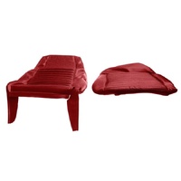 1970 Mustang Mach 1 Front Bucket Seats Upholstery Set - Vermilion