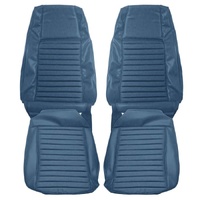 1970 Mustang Mach 1 Rear Bench Seat Upholstery Set - Blue