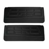 1971-73 Mustang Standard Front Door Panels - Black