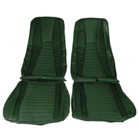 1971-73 Mustang Mach 1 Front Bucket Seats Upholstery Set - Green