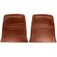 1965-66 Mustang Pony Back Panels Map Pockets - Emberglow